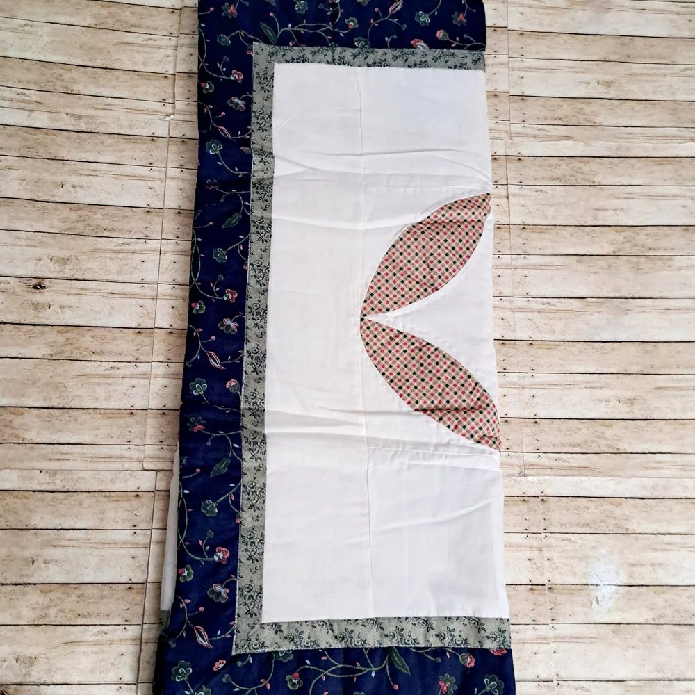 JCPenney Home Collection Cream Quilted & Embroidered Pillow Shams